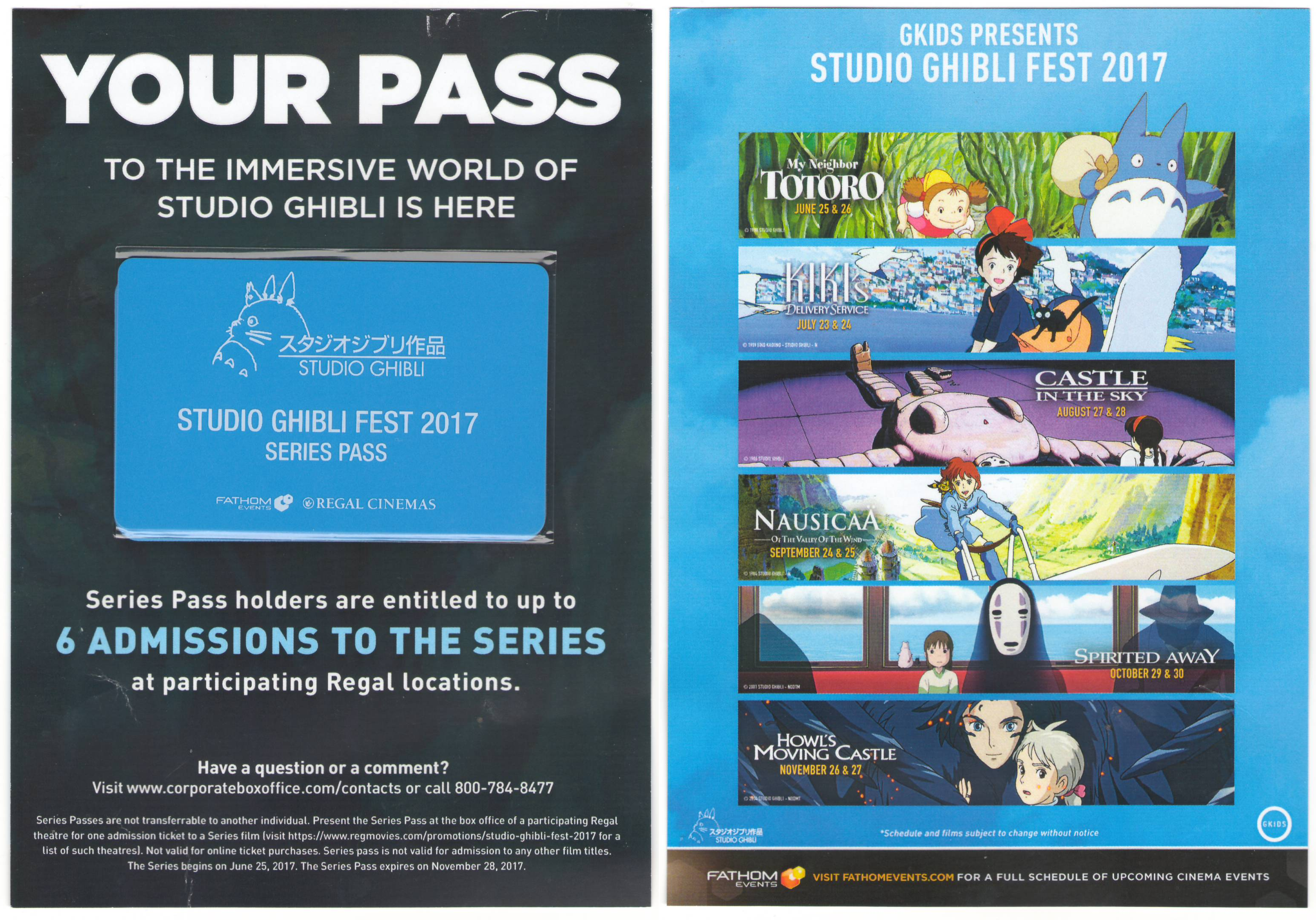Ghibli Fest Ticket Arrived AnimeNation Anime News Blog