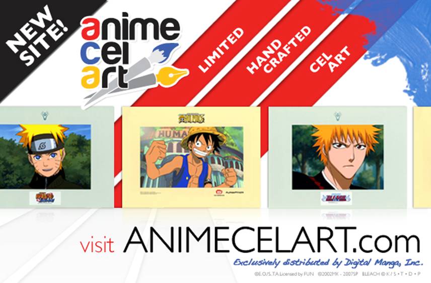 Digital Manga Launches Cel Art Store – AnimeNation Anime News Blog