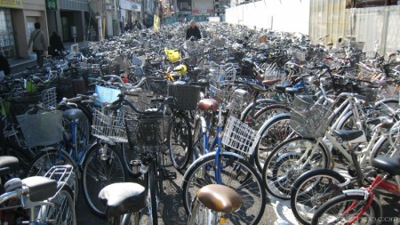 Tokyo bike parking