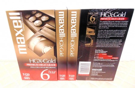 4-Maxell-HGX-Gold-Premium-High-Grade-T-120