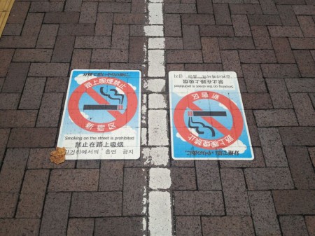 No Smoking in Public