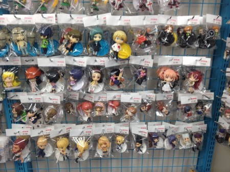 Fate/Stay Night and Monogatari series figs starting at $3 each
