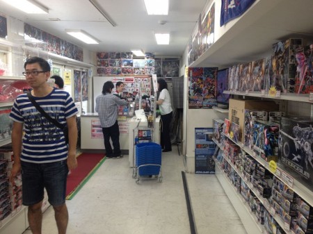 Gundam Front gift shop