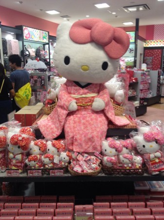 Hello Kitty in Divers City
