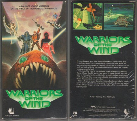 Warriors_of_the_Wind_VHS